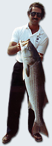 Captain Marty with Bass